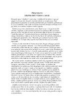 Eseja 'Lāčplēša darbi mūsdienu Latvijā', 1.