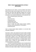 Referāts 'Tiesu vara Latvijas Republikā', 1.