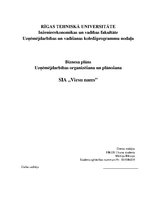 Biznesa plāns 'SIA "Viesu nams"', 1.