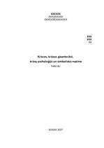 Referāts 'Krāsas glezniecībā, psiholoģijā un krāsu simboliskā nozīme', 1.
