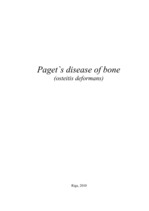 Referāts 'Paget`s Disease of Bone', 1.