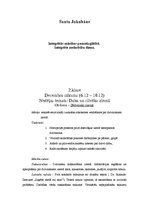 Konspekts 'Integrētās mācības pamatizglītībā. Integrēto nodarbību diena', 1.