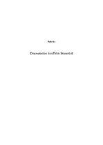 Referāts 'Dramatiskie konflikti literatūrā', 1.