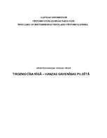 Referāts 'Tirdzniecība Rīgā - Hanzas savienības pilsētā', 1.