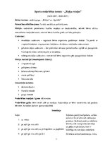 Konspekts 'Sporta nodarbība - vecākā grupa', 1.