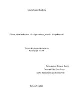 Referāts 'Dienas plāna ietekme uz miega kvalitāti', 1.