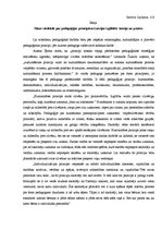 Eseja 'Mans viedoklis par pedagoģijas principiem Latvijas izglītībā - teorija un prakse', 1.