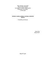 Referāts 'Vardarbība pret bērniem', 1.