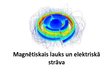 Prezentācija 'Magnētiskais lauks un elektriskā strāva', 1.
