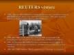 Prezentācija 'Aģentūra Reuters', 8.
