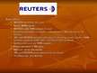 Prezentācija 'Aģentūra Reuters', 14.