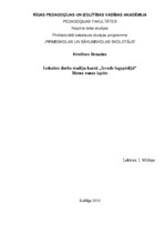 Paraugs 'Bērna runas izpēte', 1.