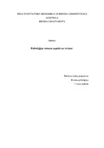 Referāts 'Psiholoģijas vēstures aspekti un virzieni', 1.