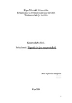 Konspekts 'Signalizācijas un protokoli', 1.