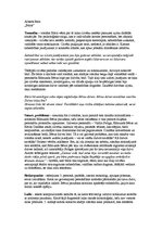 Eseja 'Alberts Bels "Būris"', 1.