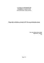 Referāts 'Vispārējie atbildības principi ASV Paraugkriminālkodeksā', 1.