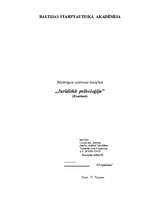 Referāts 'Юридическая психология', 1.