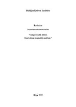 Referāts 'Līzinga vispārējie jēdzieni. Finanšu līzinga starptautiskā regulēšana', 1.