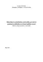 Referāts 'Arodveselība', 1.