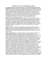 Konspekts 'Eksāmena jautājumi administratīvajās tiesībās', 1.