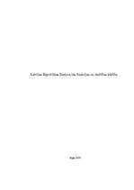 Referāts 'Latvijas Republikas Saeima, tās funkcijas un darbības kārtība', 1.