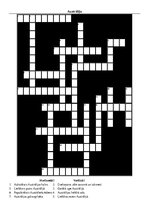 Paraugs 'Krustvārdu mīkla par Austrāliju', 1.