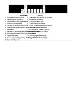 Paraugs 'Krustvārdu mīkla par Austrāliju', 3.