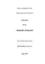 Prakses atskaite 'Prakses atskaite reklāmas un sabiedrisko attiecību aģentūrā "Airport"', 1.