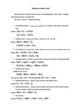 Konspekts 'Ķīmisko reakciju veidi', 1.