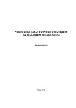 Diplomdarbs 'Vides reklāmas uztvere cilvēkiem ar dažādiem ienākumiem', 1.