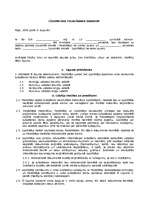 Paraugs 'Līgums par tulkošanas darbiem', 1.