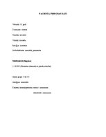 Prakses atskaite 'Aprūpes plāns terapijā', 2.