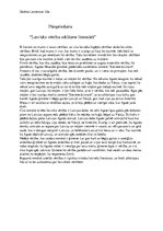 Eseja 'Latvisko vērtību atklāsme literatūrā', 1.