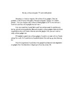 Eseja 'My Day without Computer, TV and Mobile Phone', 1.