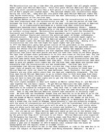 Eseja 'Reconstruction and the Jim Crow Laws', 1.