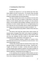 Diplomdarbs 'Contrastive Analysis of Children’s Literature Translation - J.K.Rowling’s Novels', 29.