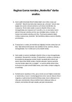 Konspekts 'Regīnas Ezeras darba "Nodevība" analīze', 1.