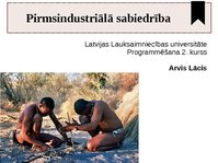 Prezentācija 'Pirmsindustriālā sabiedrība', 3.