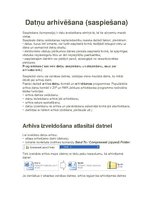 Konspekts 'Datora lietošana un rīkošanās ar failiem', 1.