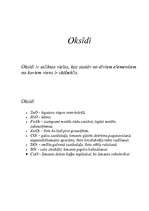 Konspekts 'Bāzes, skābes, sāļi, oksīdi - to pielietošana', 2.