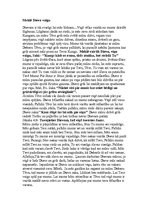 Eseja 'Meklē Dieva vaigu', 1.