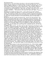 Eseja 'Progressive Era', 1.