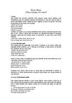 Konspekts 'Rainis. Dzeja. "Tālas noskaņas zilā vakarā"', 1.