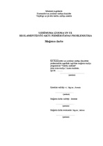 Diplomdarbs 'Uzņēmuma līguma un tā reglamentējošo aktu piemērošanas problemātika', 1.