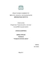 Paraugs 'Lidostas projektēšana', 1.