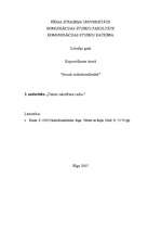 Konspekts 'Tekstu rakstīšana radio', 1.