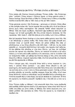 Eseja 'Recenzija par filmu "Pirmais cilvēks uz Mēness"', 1.