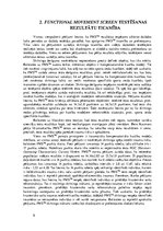 Referāts '"Functional Movement Screen" pielietošana fizioterapijā', 8.