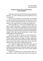 Eseja 'Antidemokrātiskā apvērsuma priekšnosacījumi Latvijā', 1.