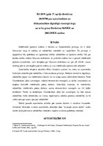 Referāts 'Eiropas Savienības 2019.gada 17.aprīļa direktīvas 2019/790 par autortiesībām un ', 1.